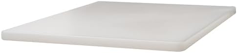 Winco 15" x 20" White Heavy-Duty Plastic Cutting Board - Image 2