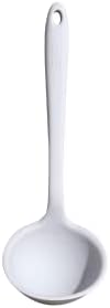 GIR Premium Silicone Ladle Serving Spoon – Ultimate, Studio White by GIRGetItRight