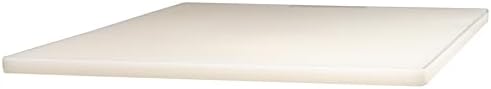 Winco 18" x 24" White Heavy-Duty Plastic Cutting Board - Image 2