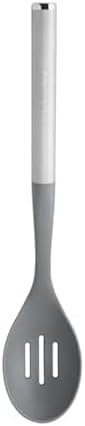 KitchenAid Slotted Spoon with Stainless Steel Handle, Nonstick Safe, Durable by Unknown