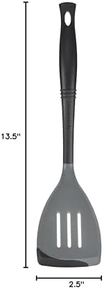Le Creuset Revolution Bi-Material Slotted Spatula, 13.5" x 2.5" - Image 4