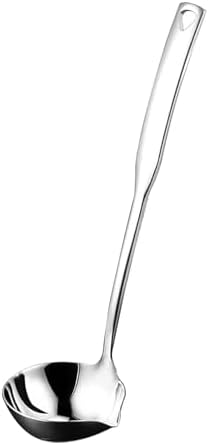 Soup Ladle 304 Stainless Steel Heavy Ladle by ZDFQly