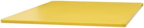 Winco 18" x 24" Yellow Heavy-Duty Plastic Cutting Board - Image 5
