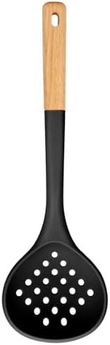 Badiano Silicone Kitchen Ladle Strainer, Large Slotted Spoon by BADIANO