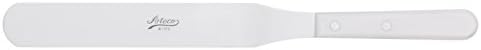 Ateco Straight Spatula with 9.75-Inch Stainless Steel Blade, Plastic Handle by Ateco