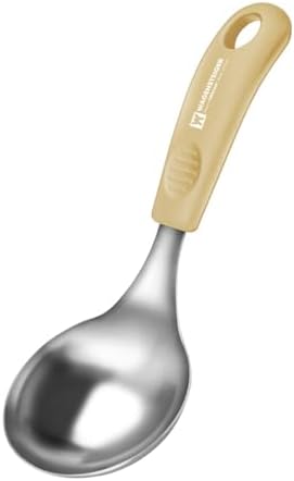 Short Stainless Steel Ladle 220mm – SUS304 Thick Deep Bowl Head by Wagensteiger