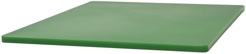 Winco 15" x 20" Green Heavy-Duty Plastic Cutting Board - Image 5