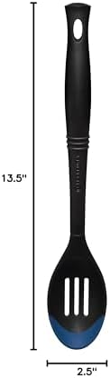 Le Creuset Revolution Bi-Material Slotted Spoon, 13.5" x 2.5" - Image 2