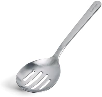 Misen Slotted Chef Spoon – Stainless Steel Draining and Serving Spoon by Misen