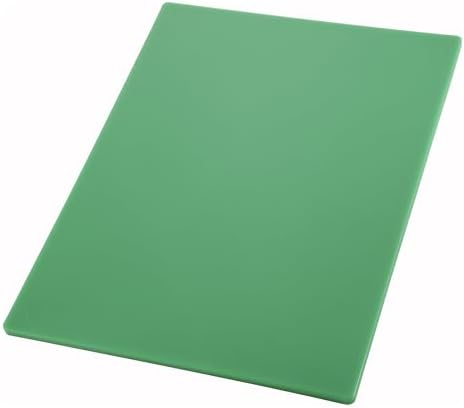 Winco 12" x 18" Green Cutting Board by Winco