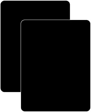 Cut N' Funnel Black Flexible Plastic Cutting Board Mat 2 Pack, Made in the USA by CutNFunnel
