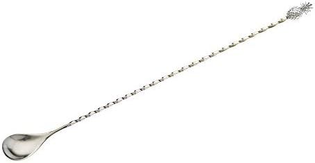 Barfly Pineapple Bar Spoon, End 13 1/4", Stainless Steel - Image 2