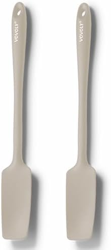 2-Pack Silicone Small Jar Spatulas by VOVOLY