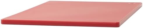 Winco 12" x 18" Red Heavy-Duty Cutting Board - Image 6