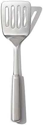 OXO Steel Cooking Turner, Stainless Steel Head by Unknown