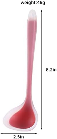 Mini Silicone Ladle, Small Gravy Ladle, 1 ounce, 8.2 In, 4 Pack - Image 4