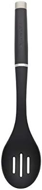 KitchenAid KO004OHOBA Gourmet Nylon Slotted Spoon, Matte Black - Image 2