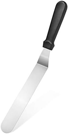 New Star Foodservice Angled Icing Spatula, 8 Inch Blade, 13 Inch Overall by NewStarFoodservice