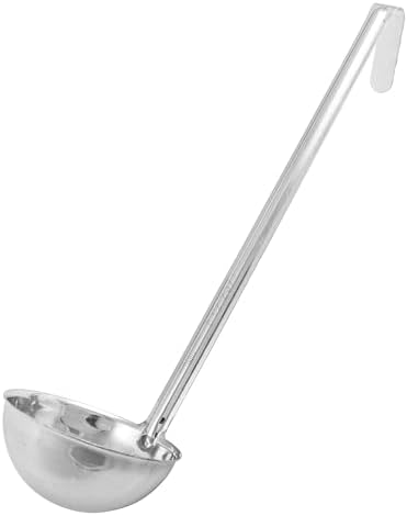 Winco 8 oz Red Prime Stainless Steel Ladle by Winco