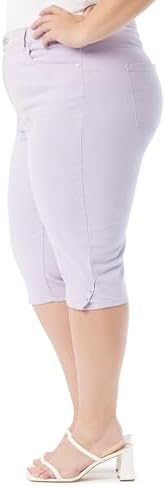 Gloria Vanderbilt Women's Amanda High Rise Skimmer Short Plus - Image 3
