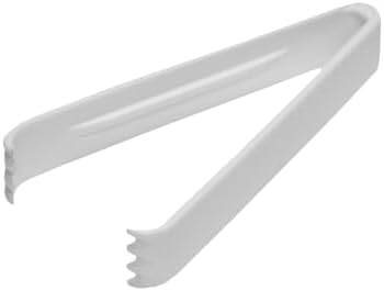 Party Essentials TN-65W Plastic Serving Tong, 6-1/2" Length by PartyEssentials
