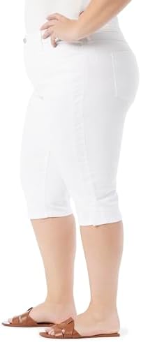 Gloria Vanderbilt Women's Amanda High Rise Skimmer Short Plus - Image 3
