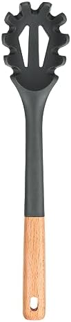 Badiano Silicone Pasta Fork, Kitchen Noodle Spoon Server, 12.8 in by BADIANO