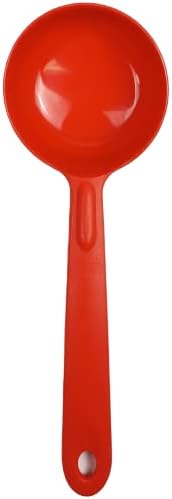 Cook's Rite-Size 10 oz. Solid Round Circle Server Portion Utensil, Copolymer by FoodServiceEssentials