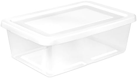 Sterilite Storage Box Stackable Tote, 12 Quart, 30 Pack by Sterilite