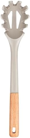 Badiano Silicone Pasta Fork, Kitchen Noodle Spoon Server, 12.8 in by BADIANO