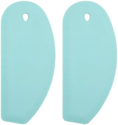 uxcell 2pcs Food Silicone Scraper, 2 in 1 by uxcell