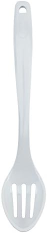 Good Cook Classic 12-inch White Melamine Slotted Spoon by GoodCook