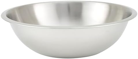 Winco 4 qt Stainless Steel Mixing Bowl by Fonteme