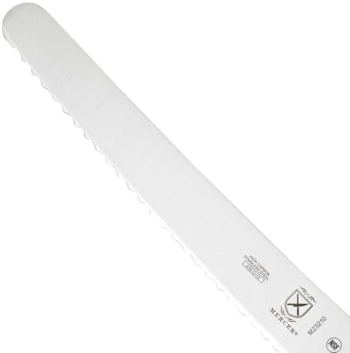 Mercer Culinary M23210 Millennia Black Handle, 10-Inch Wide Wavy Edge, Bread - Image 5