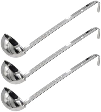 3‑Pack Small Ladle, 3 Oz Stainless Steel Soup Ladle by Joyangy