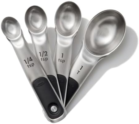 OXO Good Grips 4 Piece Stainless Steel Measuring Spoons by Unknown