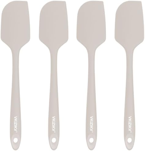 4 Pcs Silicone Spatula Set, 11.4 In, 600°F Heat Resistant by Unknown