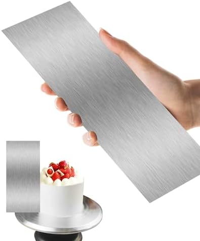 8.6 Inch Metal Cake Scraper Smoother Cake Decorating Supplies Kit - Image 3