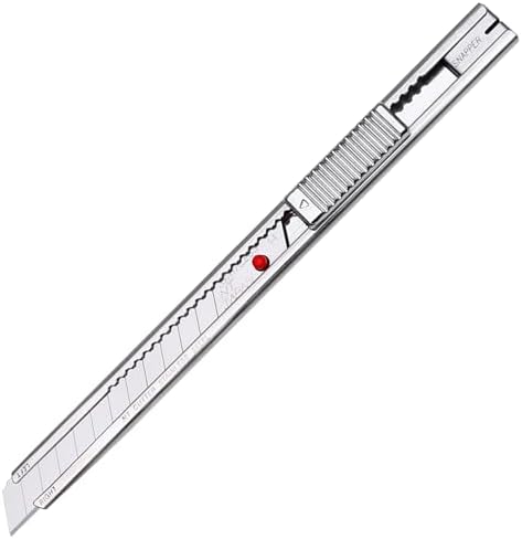 NT Cutter PRO Auto-Lock Stainless Steel Utility Knife 9mm by NT+Cutter