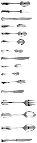 Fortessa Forge 18/10 Stainless Steel Flatware Serving Spoon - Image 3