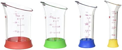 OXO Good Grips 4-Piece Mini Measuring Beaker Set by Unknown