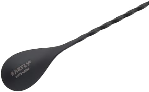 Barfly Standard Bar Spoon, Japanese Style 13 3/16", Matte Black - Image 3