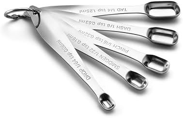 Spring Chef Nesting Stainless Steel Measuring Spoons Set of 13 - Image 6