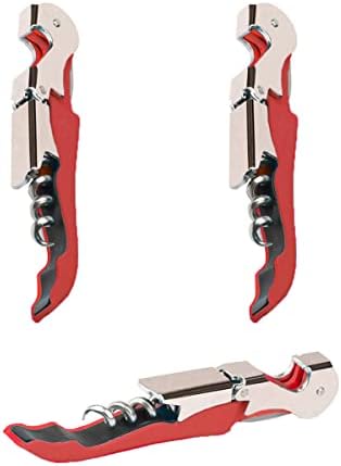 Professional Waiter Corkscrew Wine Openers Set, Heavy Duty Stainless Steel by Kit-Home