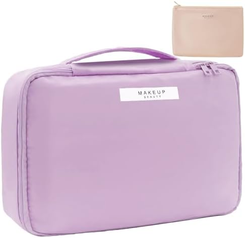 Queboom Travel Makeup Bag Cosmetic Bag Toiletry Bag by Queboom