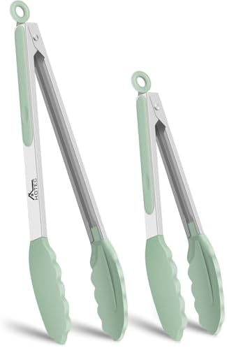HOTEC Stainless Steel Kitchen Tongs by Hotec