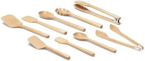 Caraway 9-Piece Wooden Kitchen Utensils Set by Unknown