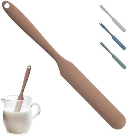 Silicone Jar Spatula, Non-Stick Heat Resistant Kitchen Thin Spatula, Sourdough by Unknown