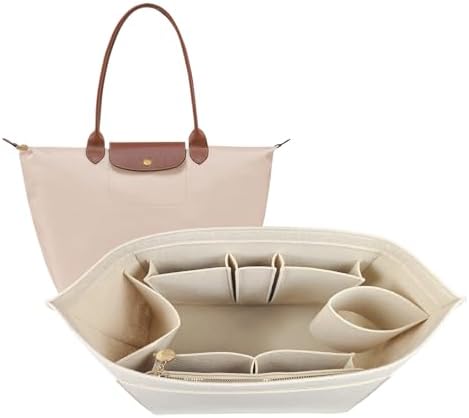 Lckaey Purse Organizer For Longchamp Purse For Long Champ Le Pliage Insert by Lckaey
