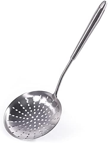 Skimmer Slotted Spoon, Newness 304 Stainless Steel Slotted Spoon by NewnessFocusOnStainlessSteel
